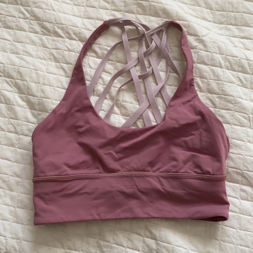 Long line, V-neck, energy bra, Lululemon